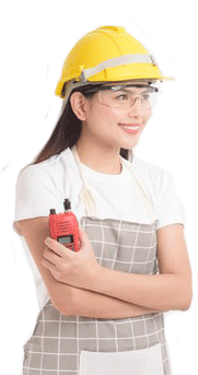 woman technician hot water systems